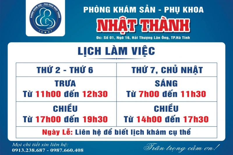 Phòng Khám Sản phụ khoa Nhật Thành