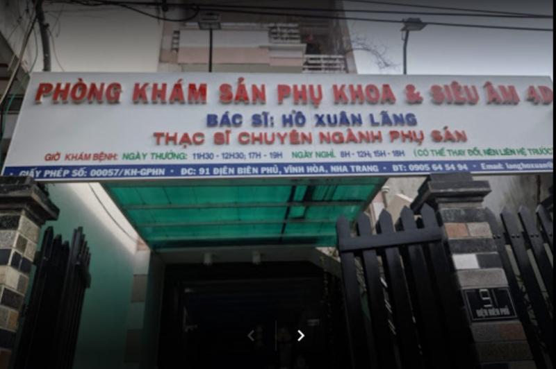 Phòng Khám Sản Phụ Khoa Bs Hồ Xuân Lãng