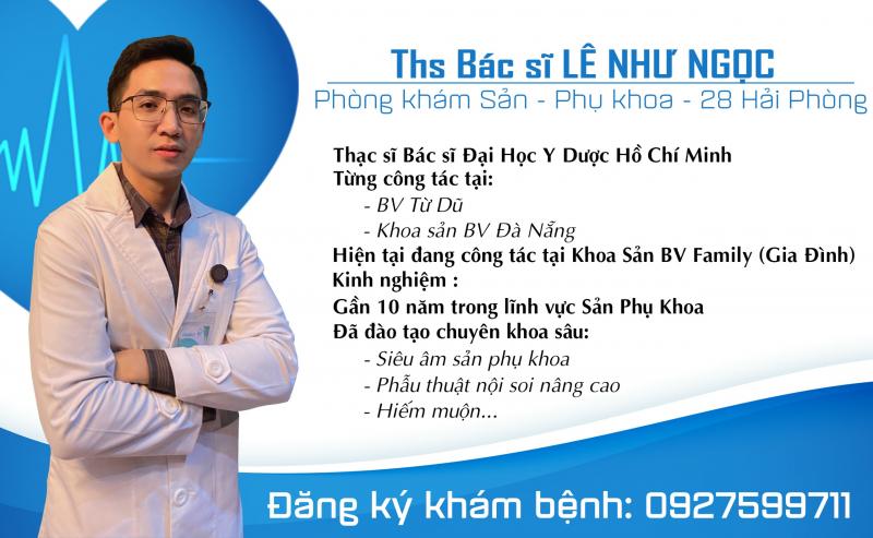Phòng Khám Sản Thạc sĩ Bác Sĩ Lê Như Ngọc