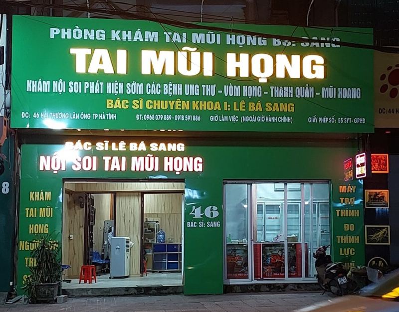 Phòng Khám Tai Mũi Họng Bs Lê Bá Sang