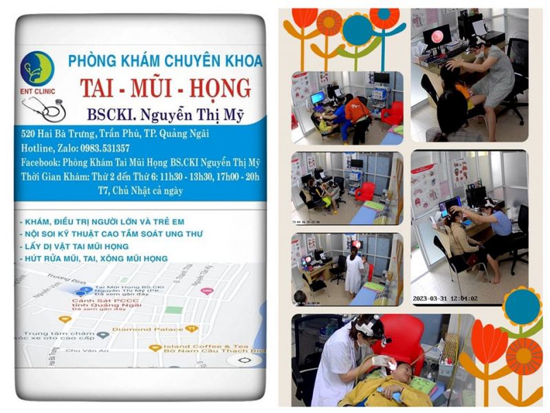 Phòng khám Tai Mũi Họng BS.CKI Nguyễn Thị Mỹ