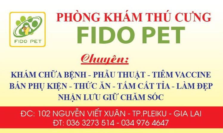 Phòng Khám Thú Cưng FIDO PET Gia Lai