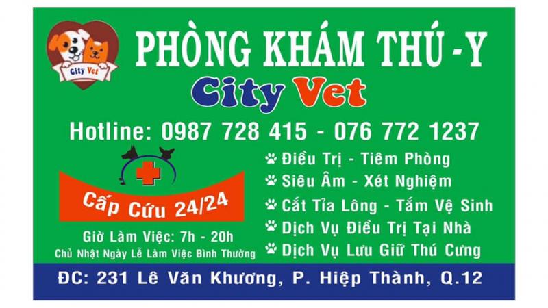 Phòng khám Thú - Y CityVet Quận 12
