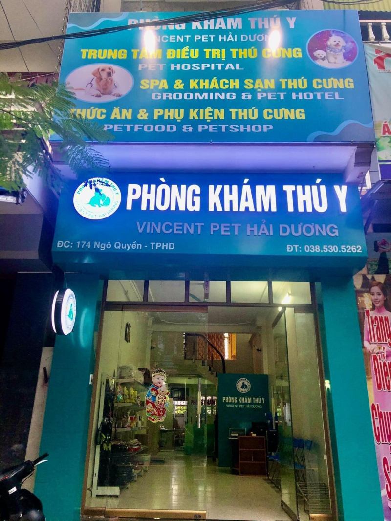 Phòng khám thú y Vincent Pet Hải Dương