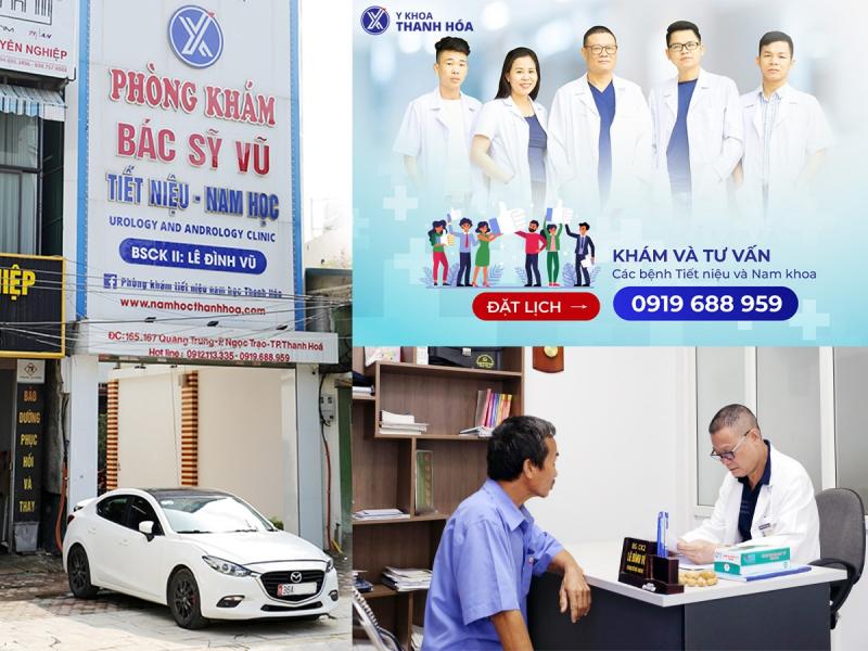 Phòng Khám Tiết Niệu Nam Học Bác Sĩ Vũ