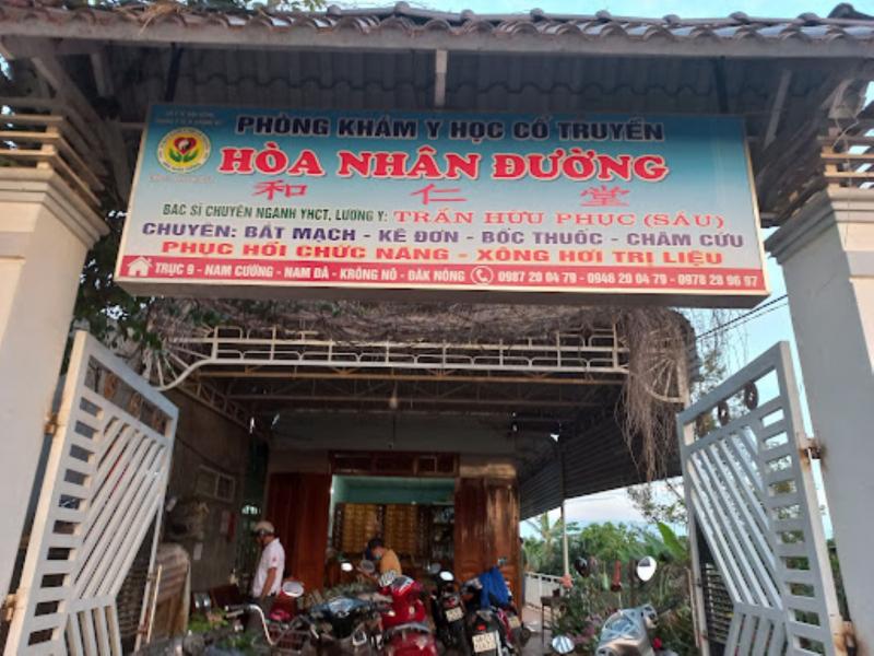 Phòng khám y học cổ truyền Hòa Nhân Đường BS YHCT Trần Hữu Phục