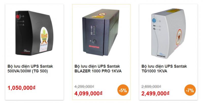 Bộ lưu điện tại Phong Vân