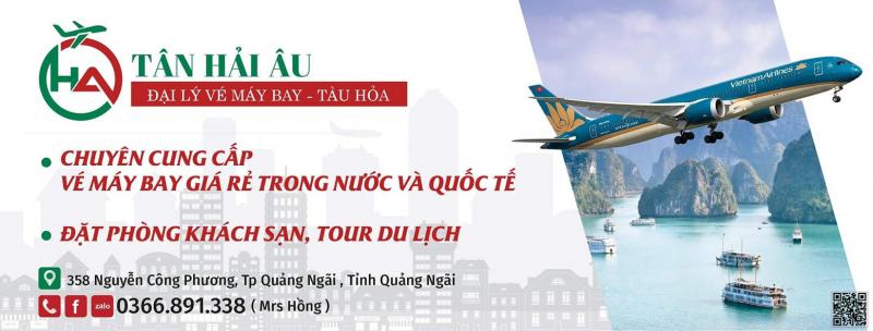 Phòng vé Máy bay - Tàu hỏa Tân Hải Âu