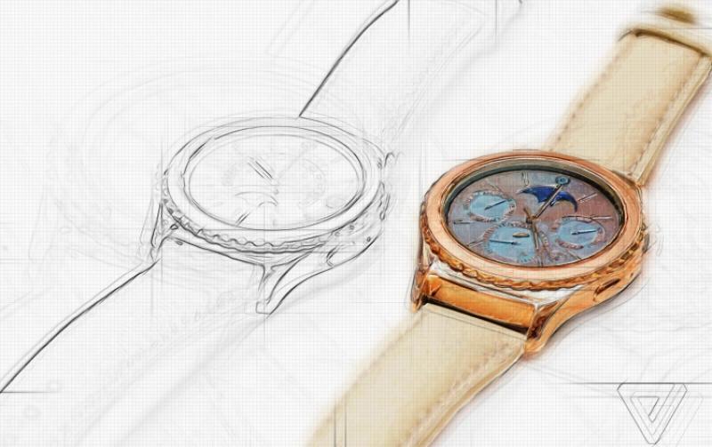 Một bức ảnh được chuyển từ phần mềm Photo to Sketch