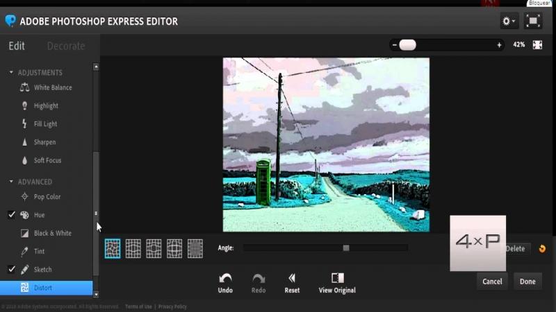 Chỉnh sửa ảnh trên Photoshop Express