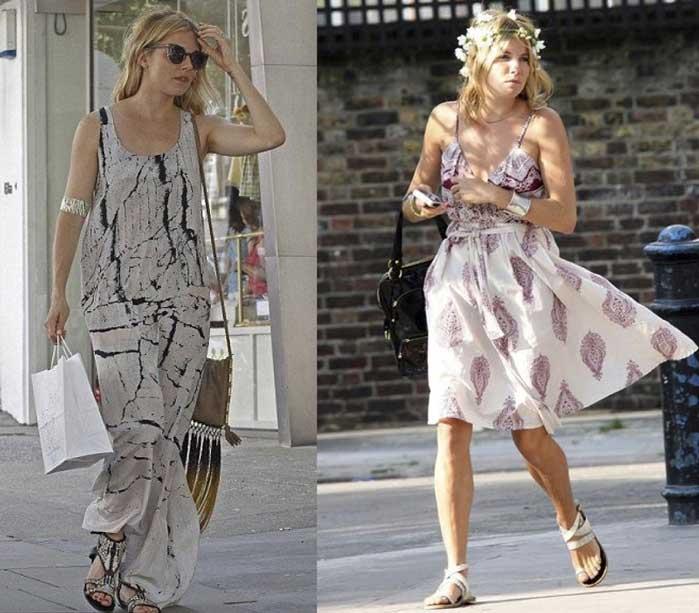 Phụ kiện Bohemian chỉ phù hợp với quần áo tông màu trầm