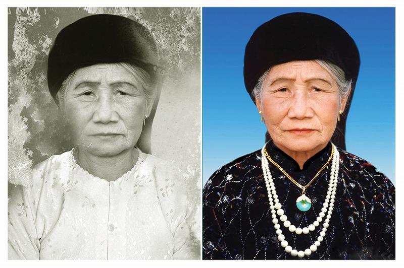 Phục chế ảnh cũ Đức Anh