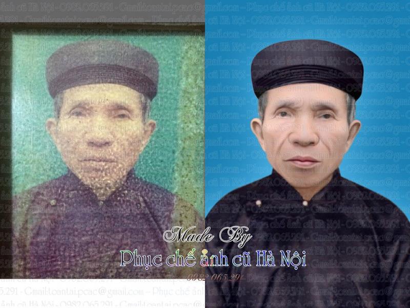 Phục chế ảnh cũ Hà Nội