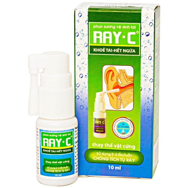 Phun sương vệ sinh tai RAY-C