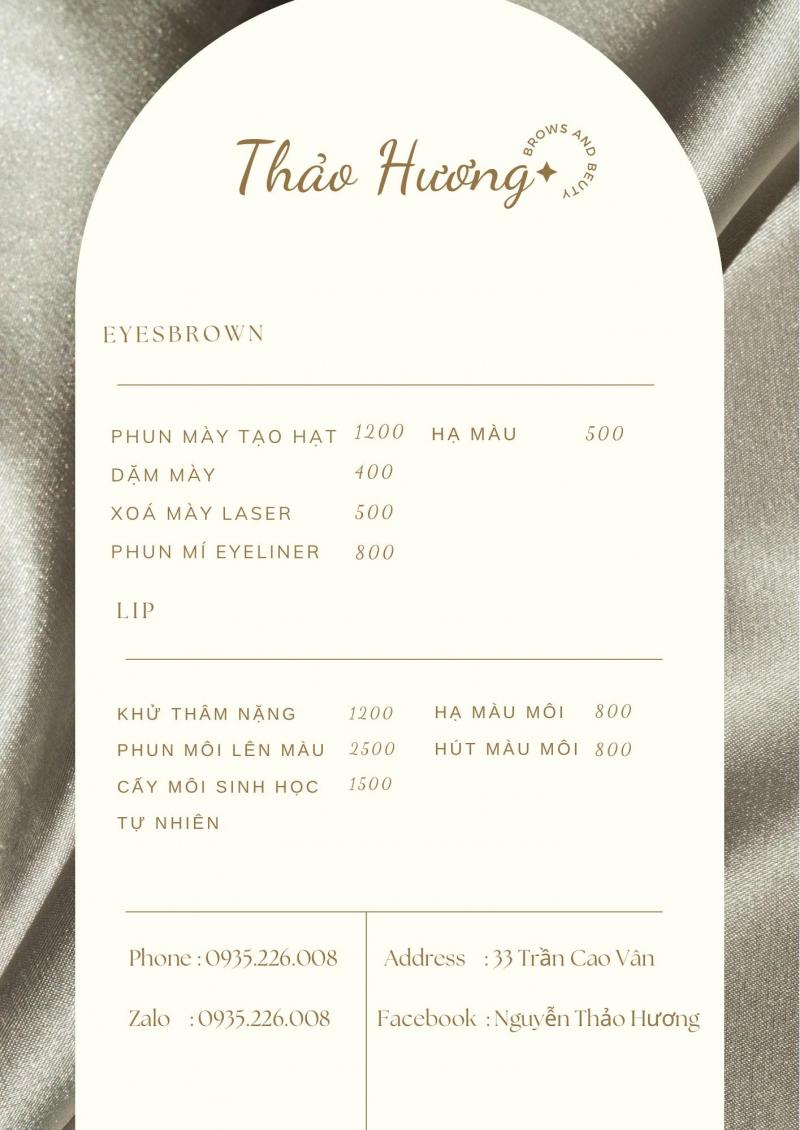 Phun Xăm Thảo Hương