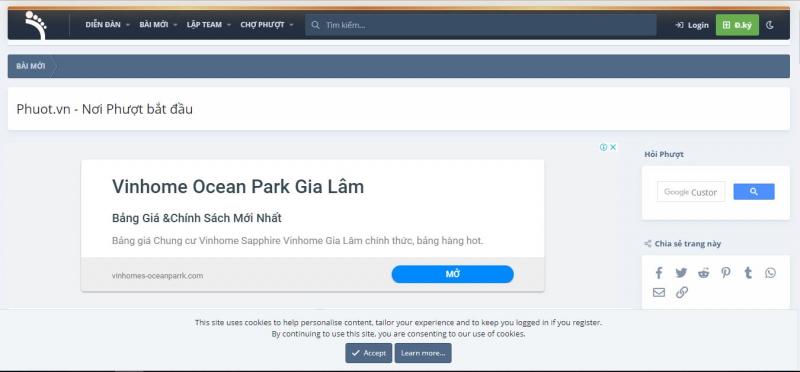 Trang Web Phuot.vn