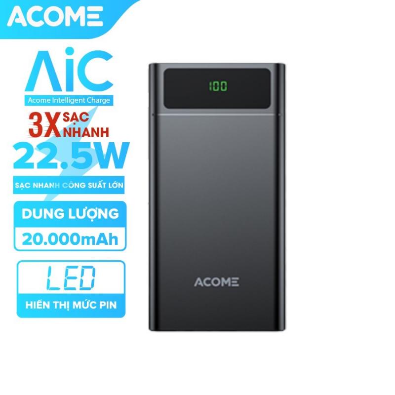 Pin Sạc Dự Phòng ACOME AP201 20000mAh