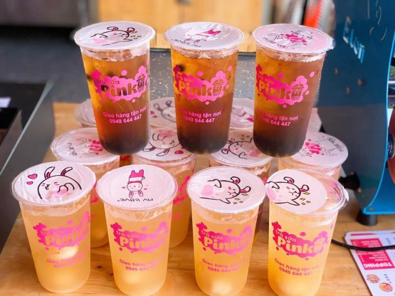 Pink Milk Tea