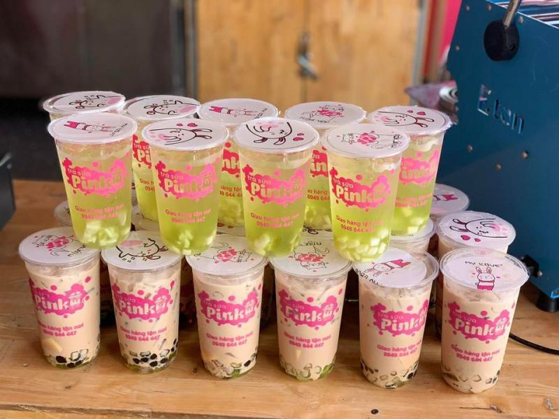Pink Milk Tea