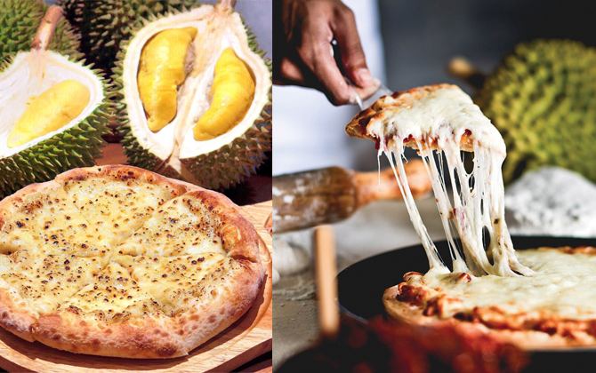Pizza sầu riêng