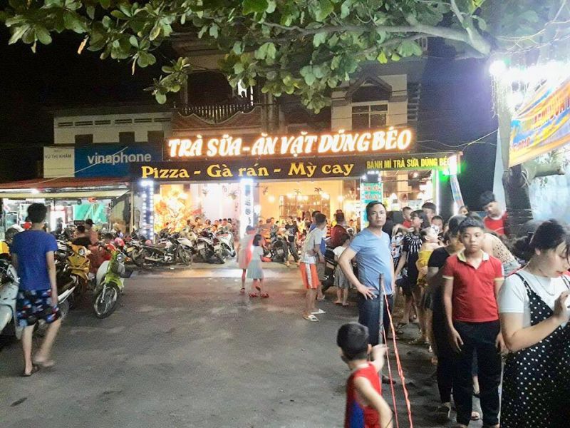 Pizza Trà Sữa Ăn Vặt Dũng Béo