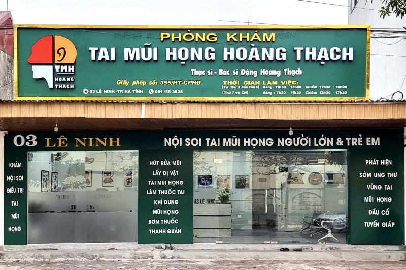 Phòng Khám Tai Mũi Họng Hoàng Thạch
