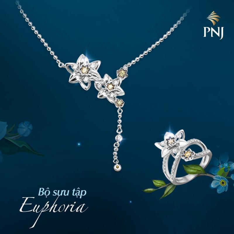 Mẫu thiết kế trang sức bạc tại PNJ