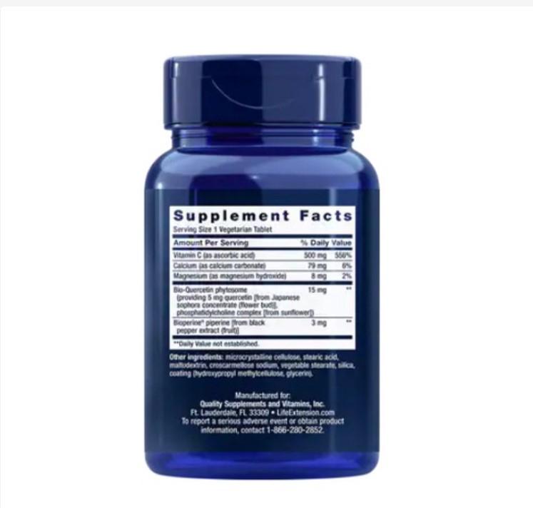 Puritan's Pride Fast C Bio-Quercetin Phytosome
