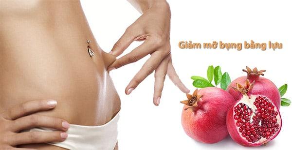 Lựu giúp giảm cân hiệu quả