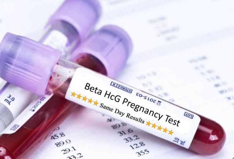 14 ngày sau UIU xét nghiệm beta để biết kết quả