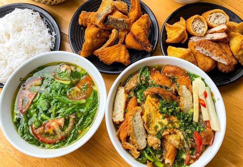 Quán Bún cá Miến lươn Mai Nga