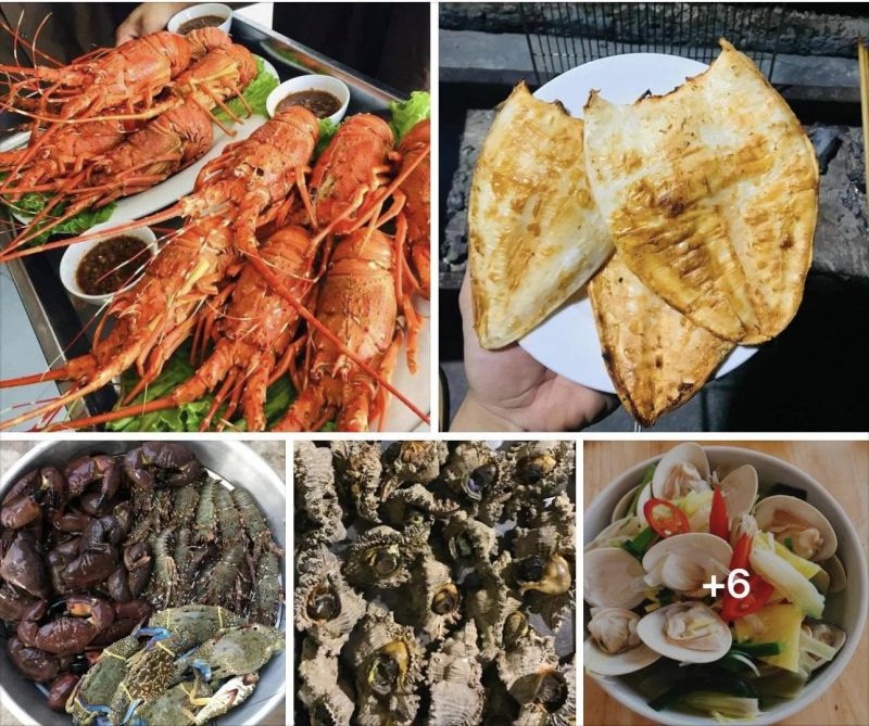 Quán hải sản Kinh Quyên