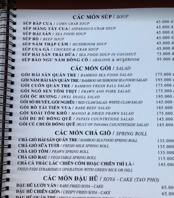 Quán Tre - Hải Sản Tươi Sống