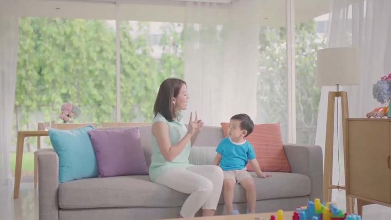 Hình ảnh ngộ nghĩnh trong video.