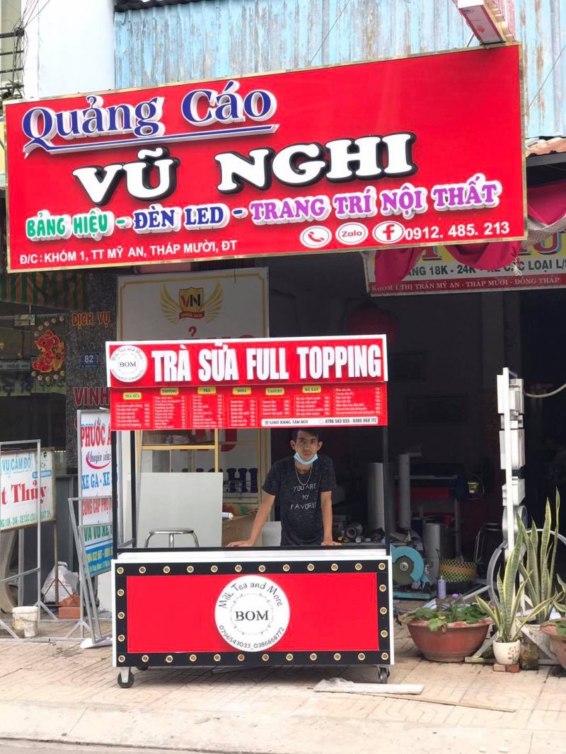 Quảng cáo Vũ Nghi Tháp Mười