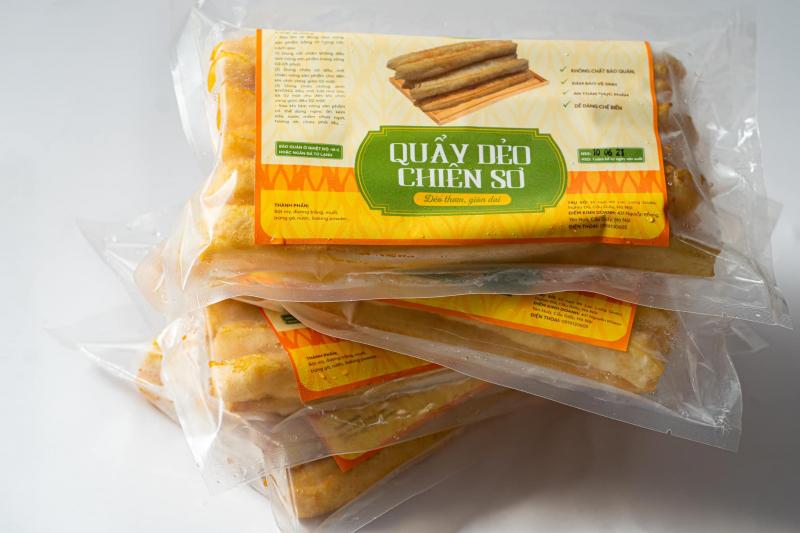 Gói quẩy dẻo chiên sơ của nhà Quẩy Béo