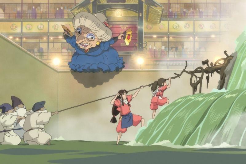 Chihiro giúp thần sông tẩy 