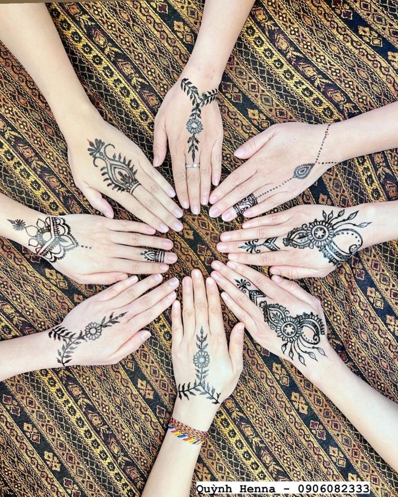 Quynh Quynh's Henna Tattoo