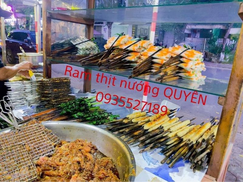 Ram thịt nướng