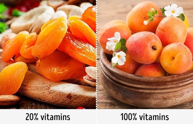 Hoa quả khô không phải là món ăn vặt tốt nhất