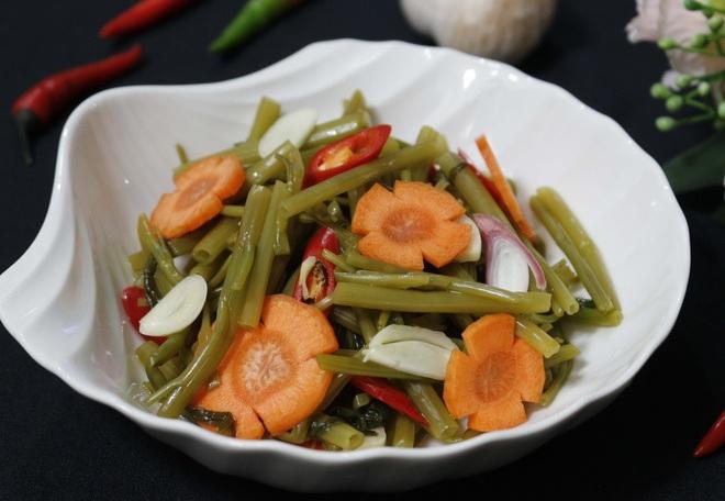 Rau muống muối