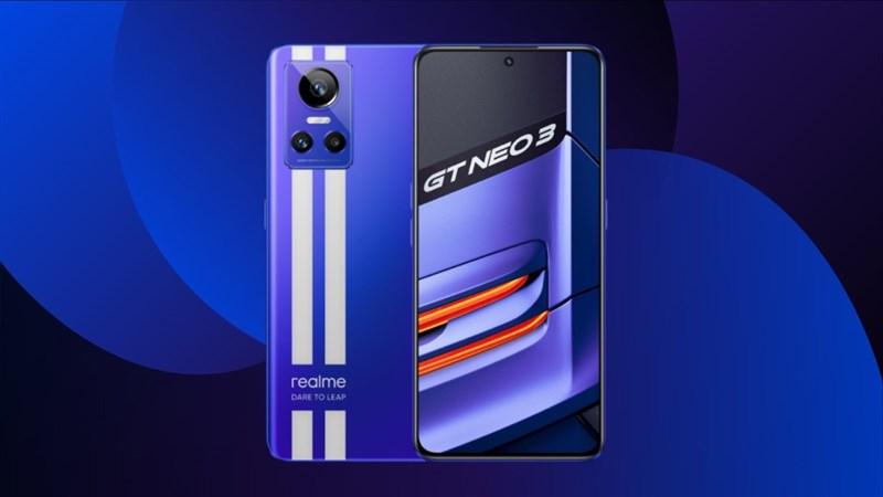 Realme GT Neo 3 - sạc nhanh 150W