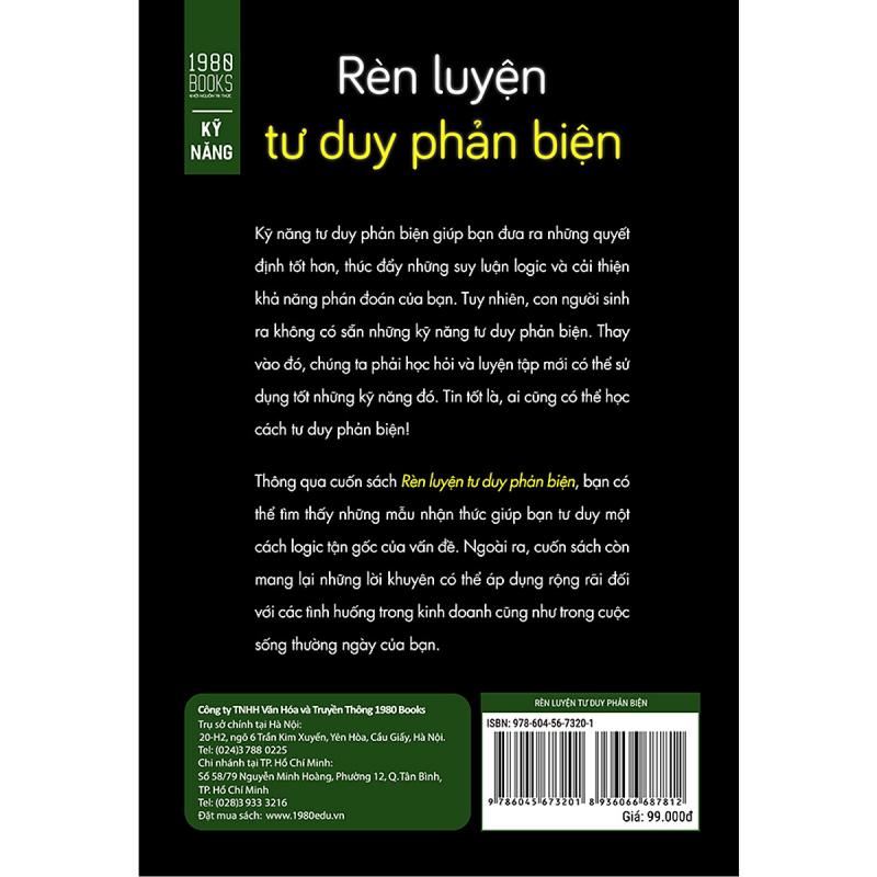 Rèn luyện tư duy phản biện
