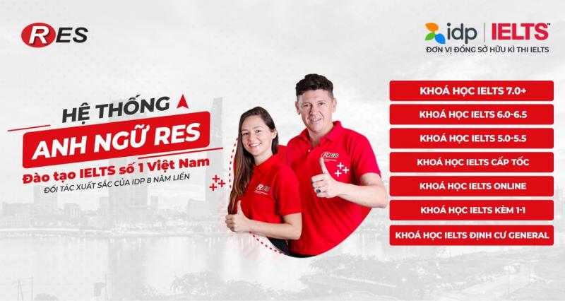 Trung tâm luyện thi Ielts RES English là một trong những trung tâm uy tín và đáng tin cậy nhất để chuẩn bị cho kỳ thi Ielts