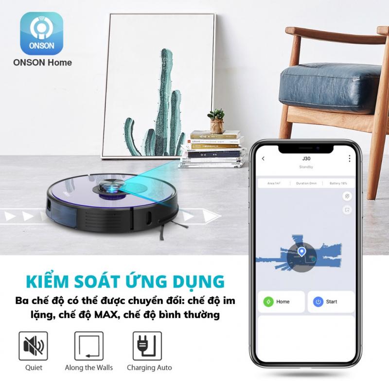 Robot hút bụi, lau nhà Onson