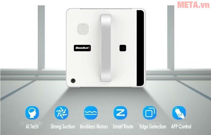 Robot Lau Kính Thông Minh Tự Động Mamibot W120