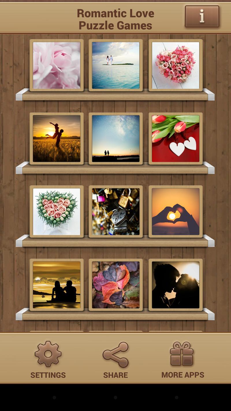 Romantic Love Puzzle Games