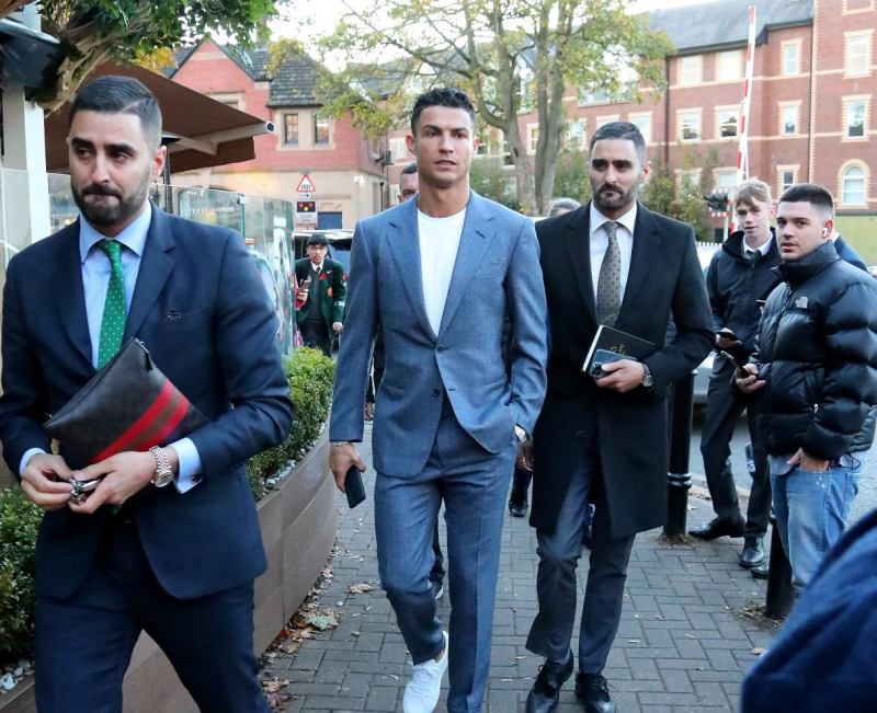 Hai vệ sĩ của Ronaldo là Sergio và Jorge Ramalheiro  đang bị điều tra. (Ảnh: internet)