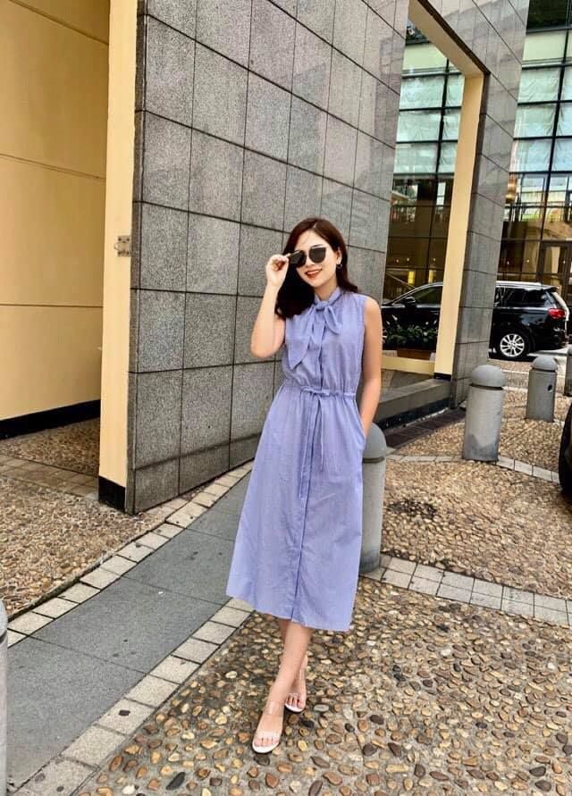 Váy sơ mi dáng dài tại Ruby House