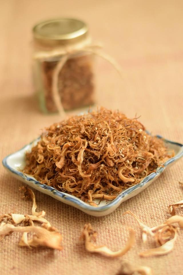 Ruốc nấm hương chay